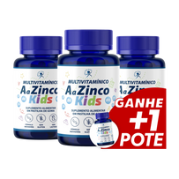 Multivitamínico AaZinco Kids 3 POTES