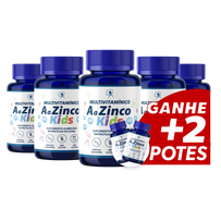 Multivitamínico AaZinco Kids 5 POTES
