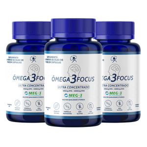 ÔMEGA 3 FOCUS 3 POTES