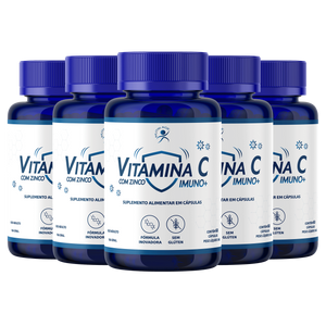 VITAMINA C COM ZINCO 5 POTES