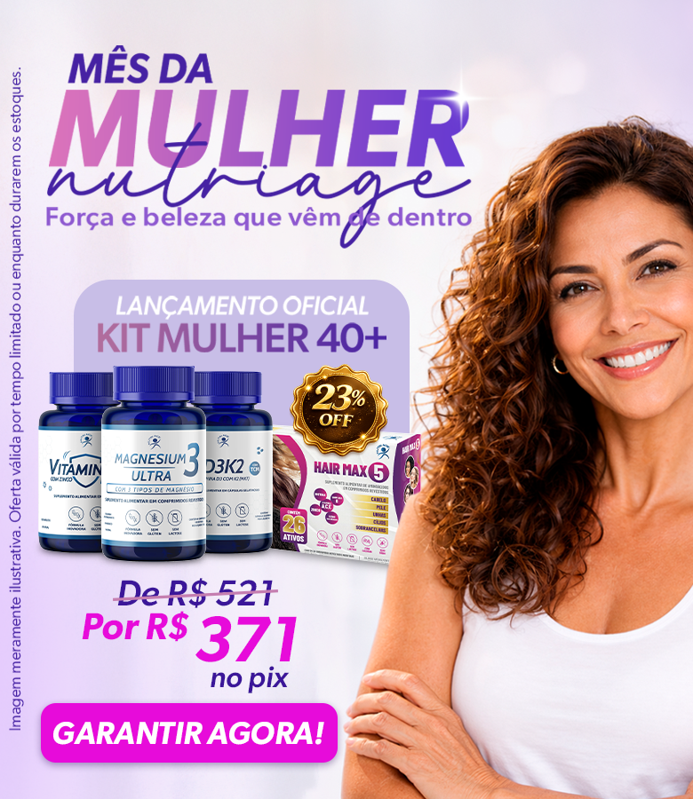 Mês da mulher Força e beleza que vem de dentro, Garanta agora!