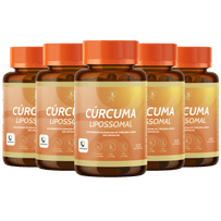 CURCUMA LIPOSSOMAL COM TCM 05 POTES