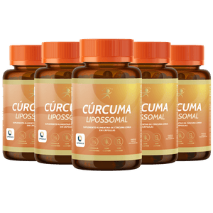 CURCUMA LIPOSSOMAL COM TCM 05 POTES