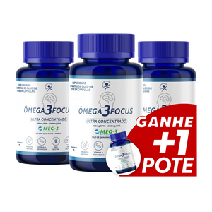 ÔMEGA 3 FOCUS 3 POTES