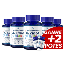 Multivitamínico AaZinco Kids 5 POTES