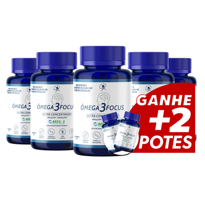 ÔMEGA 3 FOCUS 5 POTES