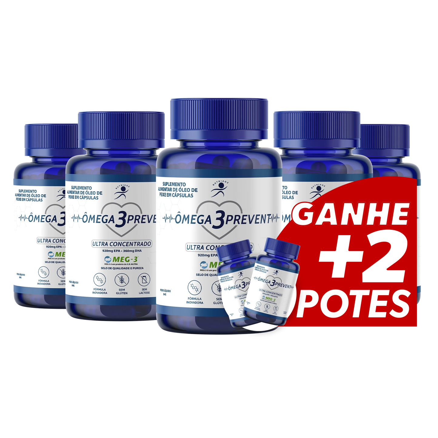ÔMEGA 3 PREVENT 5 POTES