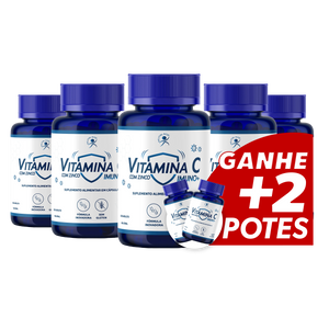 VITAMINA C COM ZINCO 5 POTES