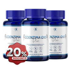 COENZIMA Q10 PLUS 3 POTES - Nutriage