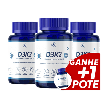 VITAMINA D3+K2 3 POTES