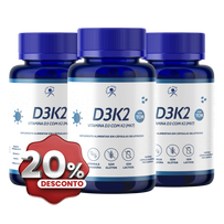 VITAMINA D3+K2 3 POTES - Nutriage