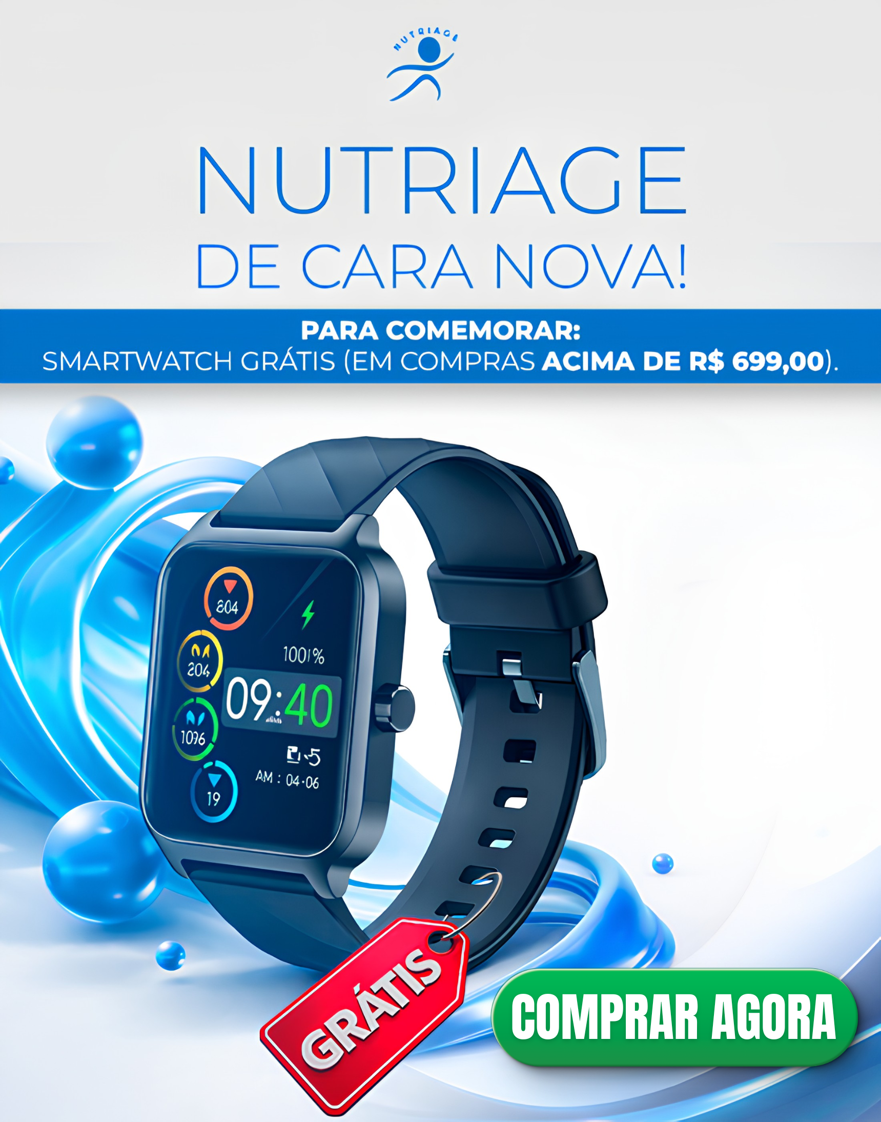 Smartwatch grátis