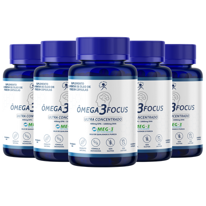 ÔMEGA 3 FOCUS 5 POTES
